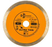 Диск алмазный отрезной по керамограниту (76х10 мм) Trio-Diamond UTE500