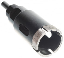 Коронка алмазная по керамограниту, серебряная пайка (35 мм) TRIO-DIAMOND GCB773