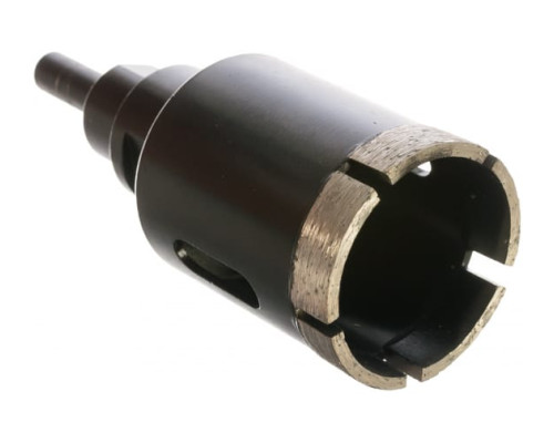 Коронка алмазная по керамограниту, серебряная пайка (45 мм) TRIO-DIAMOND GCB764