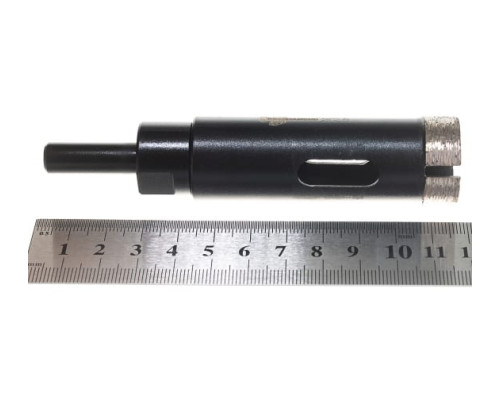 Коронка алмазная по керамограниту, серебряная пайка (25 мм) TRIO-DIAMOND GCB762