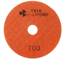 Круг алмазный гибкий шлифовальный Черепашка 100 № 100 Trio-Diamond 340100