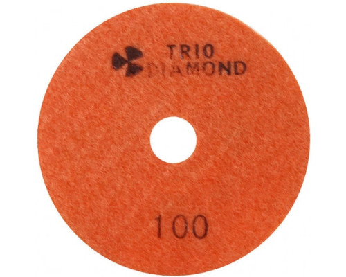Круг алмазный гибкий шлифовальный Черепашка 100 № 100 Trio-Diamond 340100