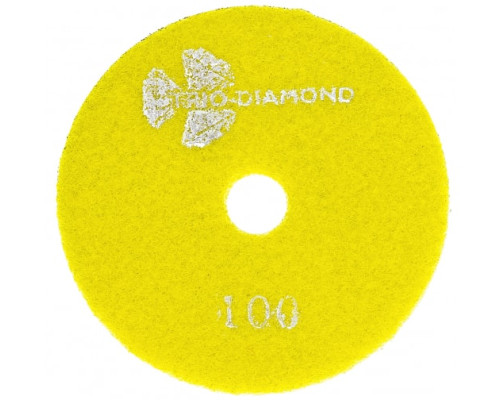 Круг алмазный гибкий шлифовальный Черепашка № 100 100 мм TRIO-DIAMOND 360100