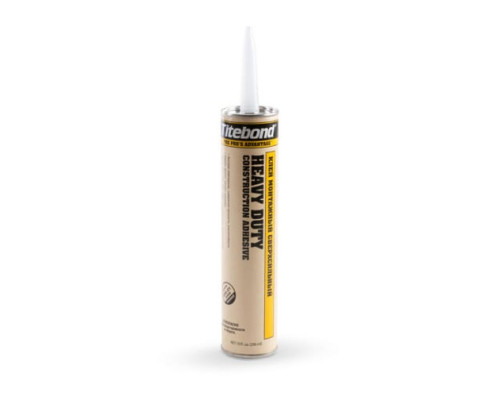 Сверхсильный монтажный клей Titebond Heavy Duty желтый картридж 5261 Сверхсильный монтажный клей Titebond Heavy Duty желтый картридж 5261