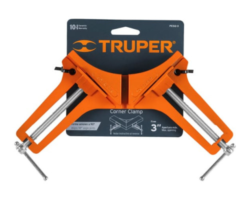 Профессиональная угловая струбцина Truper PESQ-3 17690