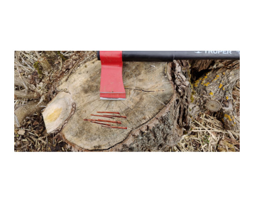 Топор-колун с деревянной рукояткой Truper TJ-LAH + перчатки 34963/1