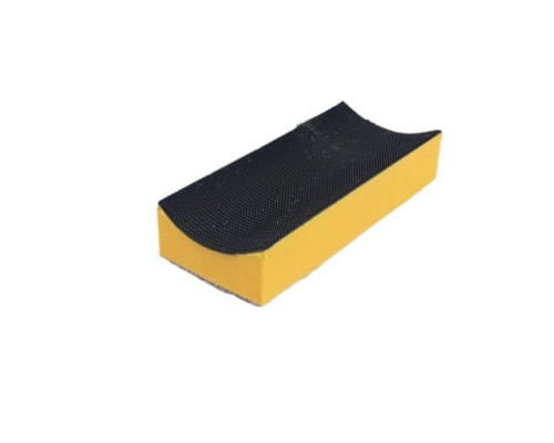 Профильная шлифовальная база под липучку внутренний радиус Uniq tool 98x39 UTG-1013