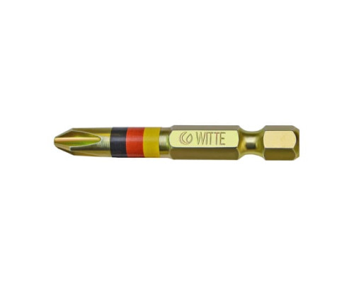 Биты XD повышенной твердости (100 шт, PH2х50 мм) WITTE 271612000 Биты XD повышенной твердости (100 шт, PH2х50 мм) WITTE 271612000