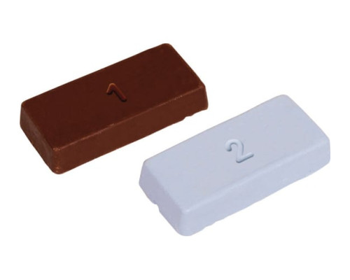 Набор из 2 полировальных паст Wolfcraft по дереву и металлу 2134000