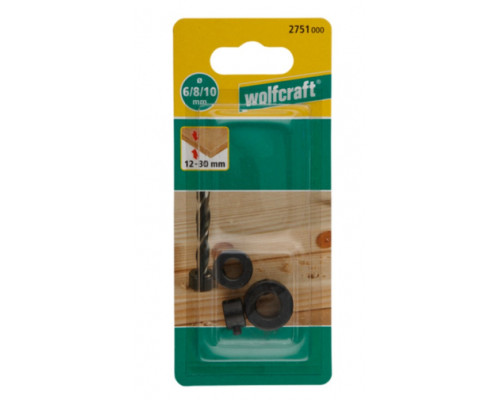Набор ограничителей глубины (3 шт; 6,8,10 мм) WOLFCRAFT 2751000