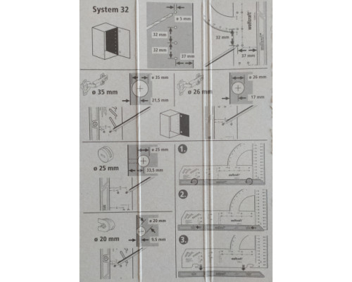 Разметочный угольник 300 мм Wolfcraft 5205000