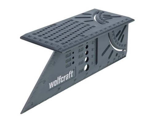 Разметочный угольник WOLFCRAFT 3D, многофункциональный 5208000 Разметочный угольник WOLFCRAFT 3D, многофункциональный 5208000