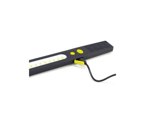 Фонарь ЯРКИЙ ЛУЧ OPTIMUS ACCU Flat SMD 350лм 3000/6000K+SMD 45лм, магнит, ЗУ type-C, Li-Ion 1200mA 4606400106357