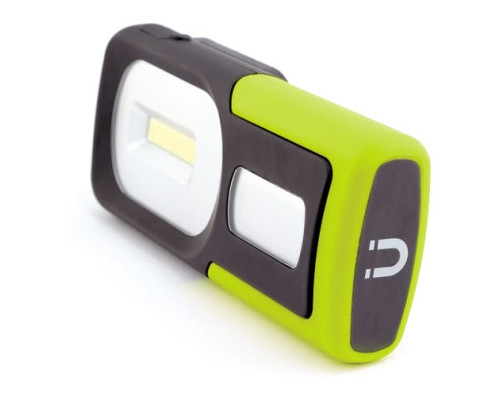 Фонарь ЯРКИЙ ЛУЧ ОPTIMUS ACCU рocket 3W COB 3 реж. 50/100лм, красный, крюк/магнит, Li-Ion 800mA 4606400105824