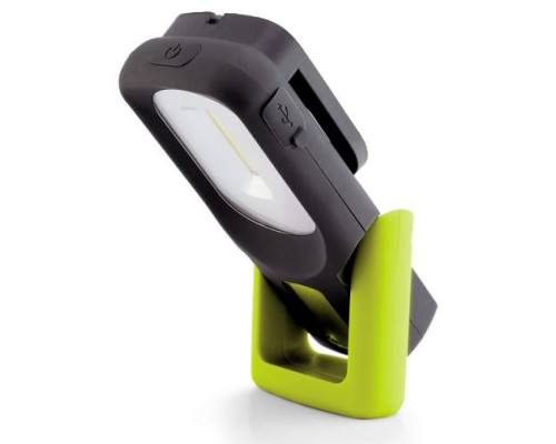 Фонарь ЯРКИЙ ЛУЧ ОPTIMUS ACCU рocket 3W COB 3 реж. 50/100лм, красный, крюк/магнит, Li-Ion 800mA 4606400105824