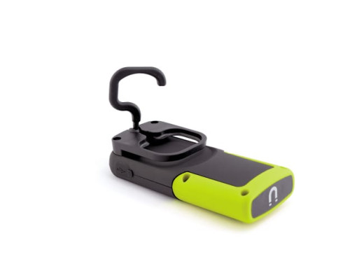 Фонарь ЯРКИЙ ЛУЧ ОPTIMUS ACCU рocket 3W COB 3 реж. 50/100лм, красный, крюк/магнит, Li-Ion 800mA 4606400105824