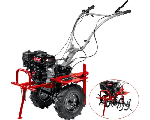 Бензиновый мотоблок с ВОМ ЗУБР 212 см3 МТШ-500