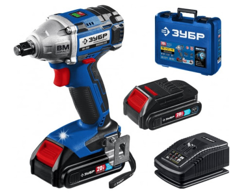 Бесщеточный гайковерт ЗУБР Профессионал GB-250-22