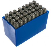 Буквенные клейма Зубр, шрифт 8 мм 21503-08_z01