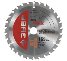 Диск пильный по дереву МАСТЕР Оптимальный рез  (165x20 мм; 30T) Зубр 36912-165-20-30