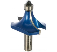 Фреза кромочная калевочная №1 ПРОФЕССИОНАЛ (50.8х25х71.5 мм; R19 мм; хвостовик 12 мм; ВК6) Зубр 28701-50.8