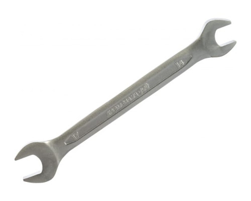 Гаечный рожковый ключ Зубр МАСТЕР 14х17 мм 27010-14-17