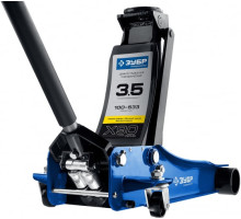 Гидравлический подкатной домкрат 3,5т, 100-533мм, ЗУБР Профессионал X90 43054-3.5