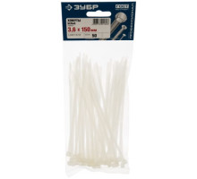Хомуты нейлоновые 50 шт. (3.6х150 мм) Зубр 4-309017-36-150