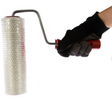 Игольчатый валик для наливных полов в сборе Зубр МАСТЕР 72х240 мм 03952-24 03952-24