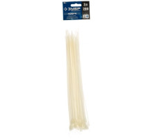 Кабельные стяжки ЗУБР КОБРА белые, с плоским замком, 3.6 х 280 мм, 50 штук, нейлоновые 30930-36-280