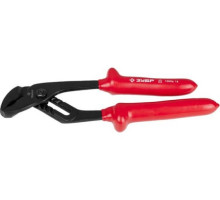 Клещи Зубр "ЭКСПЕРТ" "ЭЛЕКТРИК" переставные диэлектрические, высоковольтные до ~1000В, 250мм 2214-10-25_z02