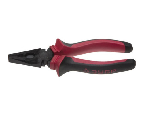 Комбинированные плоскогубцы Зубр маслобензостойкая рукоятка, покрытие оксидированное с полировкой, 160мм 22015-1-16_z01