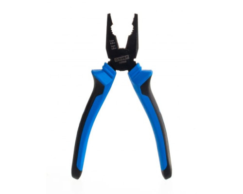 Комбинированные плоскогубцы, маслобензостойкая рукоятка, покрытие оксидированное с полировкой, 200мм Зубр 22015-1-20_z01