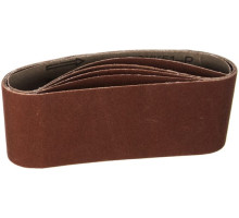 Лента шлифовальная бесконечная СТАНДАРТ на тканевой основе (5 шт; 75х457 мм; P120) для ЛШМ Зубр 35341-120