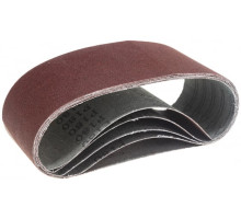 Лента шлифовальная бесконечная СТАНДАРТ на тканевой основе (5 шт; 75х457 мм; P180) для ЛШМ Зубр 35341-180