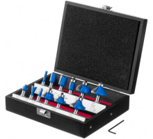 Набор фрез по дереву (12 шт; хвостовик 8 мм) Зубр 28796-H12