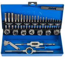 Набор метчиков и плашек ЗУБР 32 предмета 28129-H32