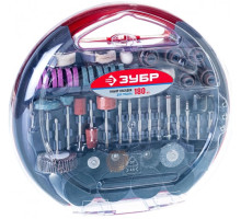 Набор мини-насадок для граверов 180 предметов Зубр 35900-H180