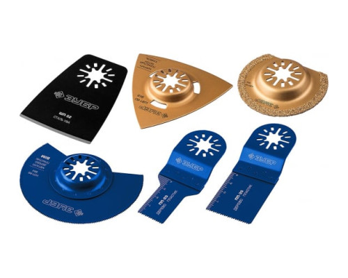 Набор насадок ЗУБР Профессионал НР-6 6 предметов для реноватора 15574