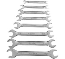 Набор рожковых гаечных ключей Зубр МАСТЕР 8 шт. 27010-H8