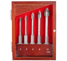 Набор сверл "ЭКСПЕРТ" по кафелю 5 шт. (4-10 мм) Зубр 29845-H5