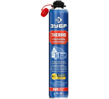 Напыляемый полиуретановый утеплитель ЗУБР Thermo 810 мл пистолетный 41153
