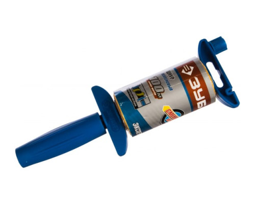 Нейлоновый шнур для строительных работ Зубр сменная шпуля, на катушке, 100м 06410-100