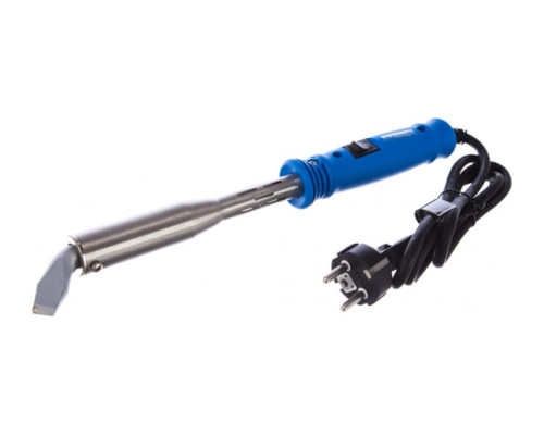 Паяльник с выключателем, пластмассовой рукояткой и долговечным жалом, 200Вт, клин Зубр ПРОФЕССИОНАЛ 55301-200