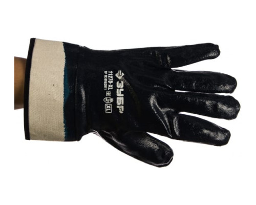 Перчатки "МАСТЕР" рабочие с нитриловым покрытием (р. XL 10) Зубр 11270-XL