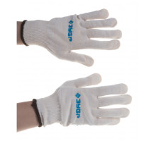 Перчатки хлопчатобумажные 12 класс защиты от скольжения (размер L-XL) "Эксперт" Зубр 11451-XL