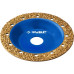 Плоская обдирочно-шлифовальная чашка №2 ЗУБР 125 мм, среднее зерно ВК8 33430-2