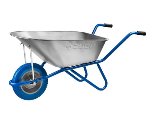 Садово-строительная тачка ЗУБР ПРОФЕССИОНАЛ ПТ-100 90 л, грузоподъемность 180 кг 39901_z01