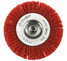 Щетка дисковая (75 мм; нейлоновая проволока с абразивным покрытием) для дрели ЗУБР 35161-075_z02