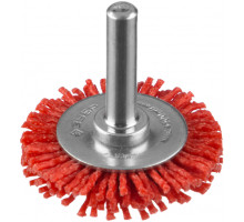 Щетка дисковая ПРОФЕССИОНАЛ (38 мм; 1.2 мм; нейлоновая проволока с абразивным покрытием) для дрели Зубр 35161-038_z02